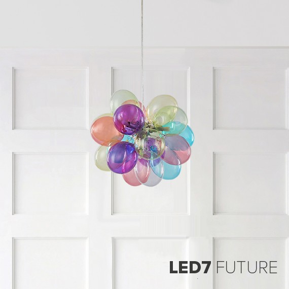 Innerspace - Bubbles Multicolour Chandelier